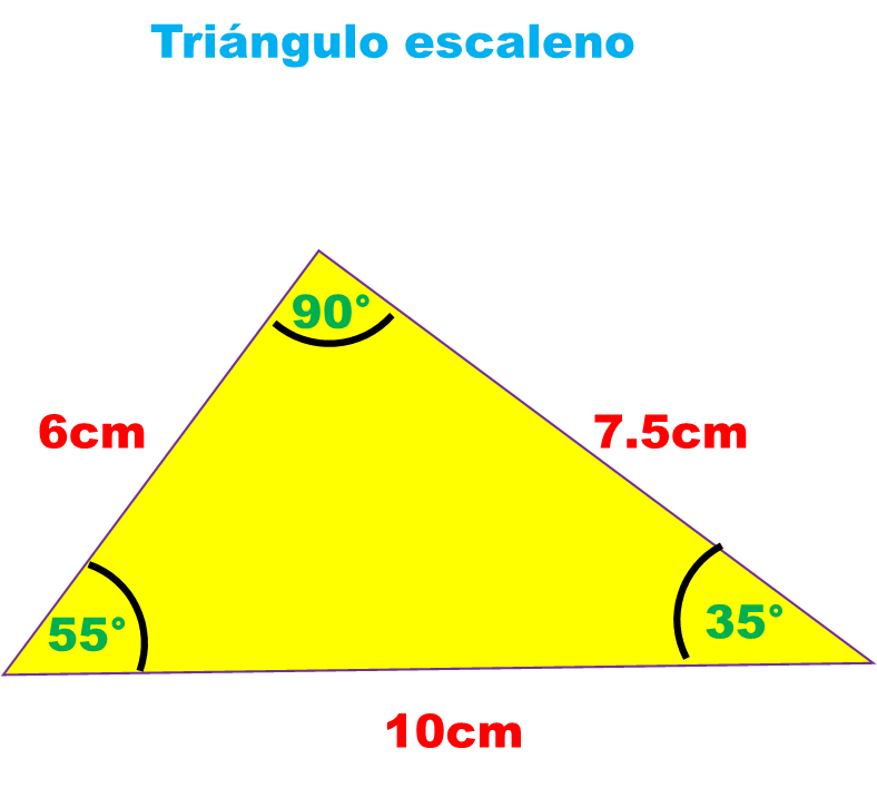triangulo escaleno acutangulo caracteristicas